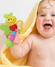 Baby Moo Butterfly Rattle Toy - Muticolour