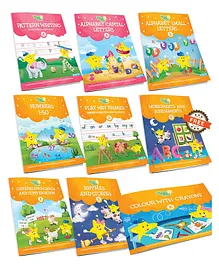 Rising Star Preschool Learning Junior KG Kit Set Of 9...