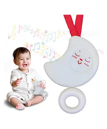 Kipa Melodious White Moon Musical Cot Toy for Newborns...