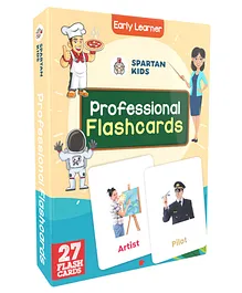 Spartan Kids Professional 27 Flash Cards - Multicolour