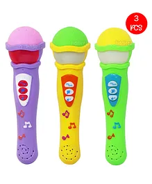 Fiddlerz Musical Microphone Singing Mike Toy With 3D...