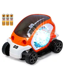Fiddlerz 360 Degree Rotating Stunt Bump and Go Car -...