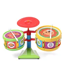 TOYFUN Musical Drum Set Animals Print - ( Color &...