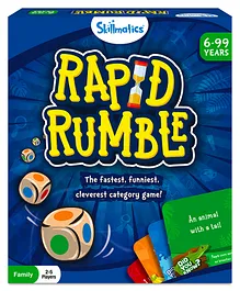 Skillmatics Board Game Rapid Rumble Super Fun Family...