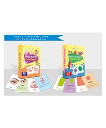 Gurukanth Body Parts and Colors & Shapes Flash Cards...