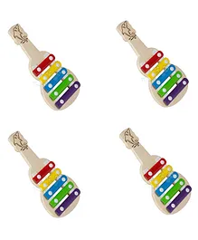 Trinkets & More Wooden Guitar Shaped Xylophone Pack of...