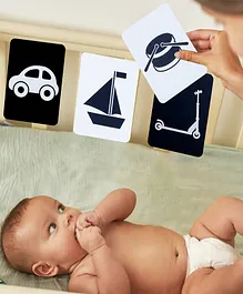 Baby Moo High Contrast Objects & Vehicles Flash Cards...