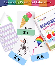 Intelliskills Jumbo Write and Wipe Alphabet Flash...