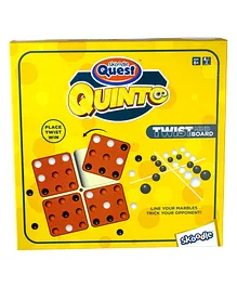 Skoodle Quest Quinto Board Game- Multicolour