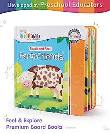 1 to 4 years, 12 pages, Each page has a spot for the kids to touch and...