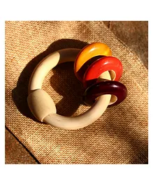 Toy Trunk Ringo Rattle And Dumbell Rattle - Multicolor