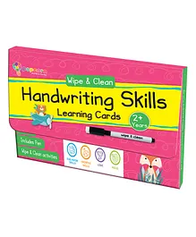 Popcorn Handwriting Skills Learning Cards Multicolor -...
