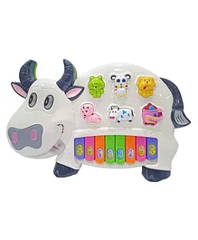 SANISHTH Baby Musical Toys  Baby Piano Toy Musical Cow...
