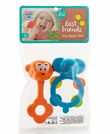 Sunny Toys Best Friends Rattle Toy (Color and Shapes...