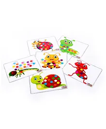 Monkey Minds Match it Colour Ball Bugs - Multicolour