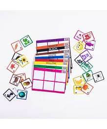 Monkey Minds Sorting Mats - Know your Colours -...