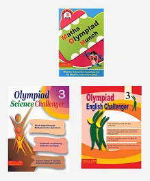 8 to 9 Years, 368 Pages, Olympiad Book combo covers English Olympiad,...
