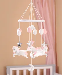 Bonfino Premium Unicorn Hanging Rattle Toy for...