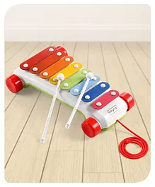 Babyhug Premium Pull Along Xylophone with 8 Notes & 2...