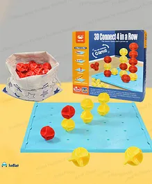 FunBlast 3D Connect 4 in a Row Board Game for Kids ...