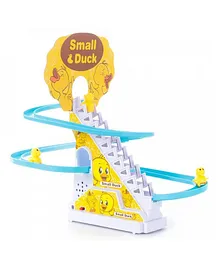 Negocio Musical Duck Track Slide and Climb Stairs Toys...