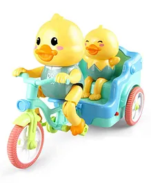 YAMAMA Funny Duck Tricycle Toy With Light & Music For...