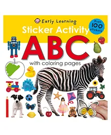 3 to 6 Years, 20 Pages, Roger Priddys Sticker Activity ABC is an...