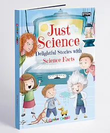 5+ years, 80 pages, a compilation of Science stories with science Facts...