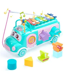 ADKD Xylophone Music Bus for Kids With 7 Blocks Shape...