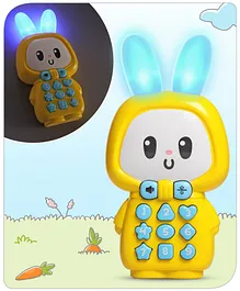 Babyhug Bunny Musical Yellow Mobile Phone| Pretend...