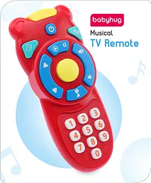 Babyhug Musical TV Remote Control Toy (Colour & Design...