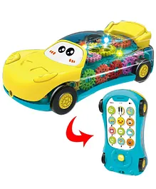 YAMAMA Transparent Musical Car Theme Mobile Phone Toy...
