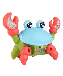 NEGOCIO Crawling Crab Toy with Light Music Moving Crab...