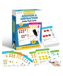 Fingo Brain Write & Wipe Jumbo Addition & Subtraction...