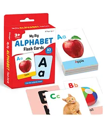 Fingo Brain My Big Alphabet Flash Cards 32 Cards -...