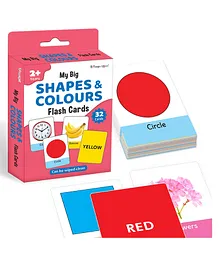 Fingo Brain My Big Shapes & Colours Flash Cards 32...