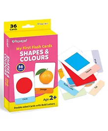 Fingo Brain My First Shapes & Colours Flash Cards 36...