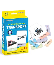 Fingo Brain My First Transport Flash Cards 36 Cards -...