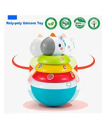 YAMAMA Roly Poly Unicorn Baby Toy Early Educational...