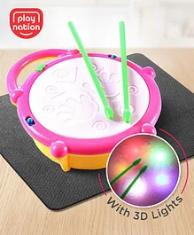 Play Nation Premium Pink & Yellow Musical Battery...