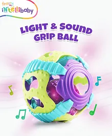 Intellibaby Premium Musical Sensory Grasping Rattle...
