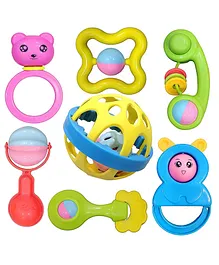 YAMAMA Rattle Set With Teethers For New Born Babies...