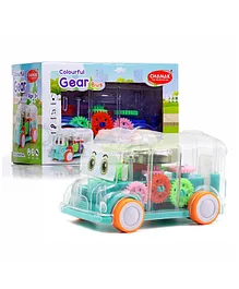 Aditi Toys Transparent Gear Bus For Kids, Mini School...