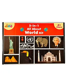 Learning Dino World Kit - World GK Picture Book For...