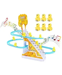 SANISHTH Musical Duck Track Slide and Climb Stairs...