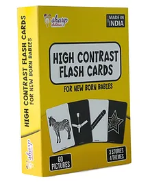 High Contrast Flash Cards for Babies Infants...