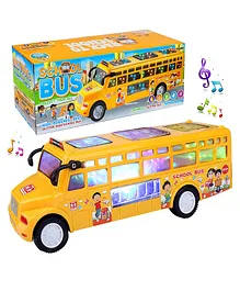 FunBlast 360 Degree Rotating Wheel School Bus with...
