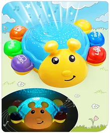 Babyhug Musical Bump and Go Beetle Projector Toy With...