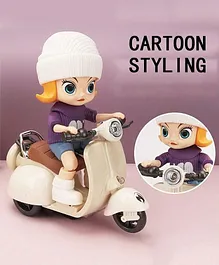 YAMAMA Scooter Ride Toy For Kids Motor Tide Flow Car...