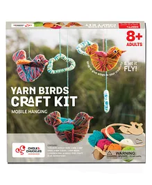 Kalakaram Macrame Rainbow Mini Kit - Multicolor